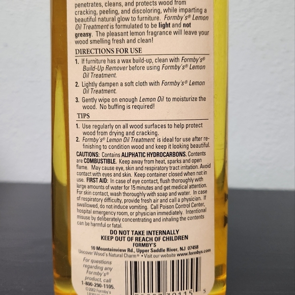 Formby's Lemon Oil Treatment - Picture 3 of 3